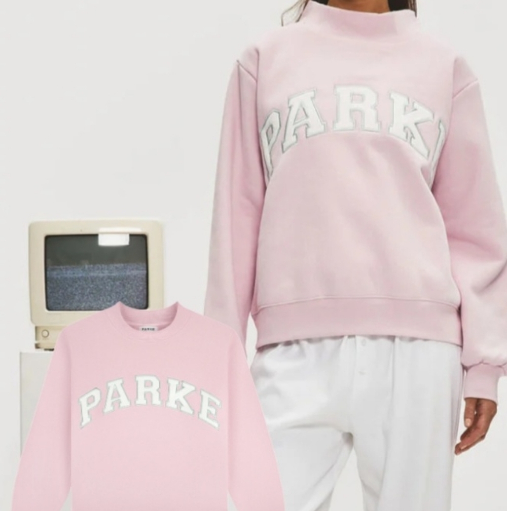Parke Mockneck Sweatshirt S/M- Sprinkle